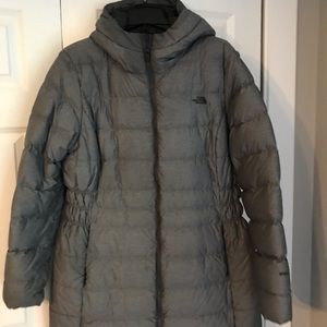 North Face Women’s Long gray Coat